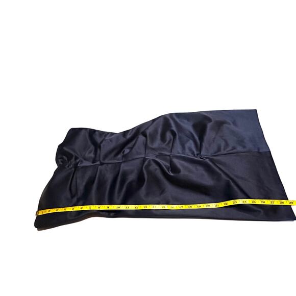 Jump Apparel by Wendye Chaitin Midnight Blue Ruched Strapless Dress 5/6 - Picture 6 of 6